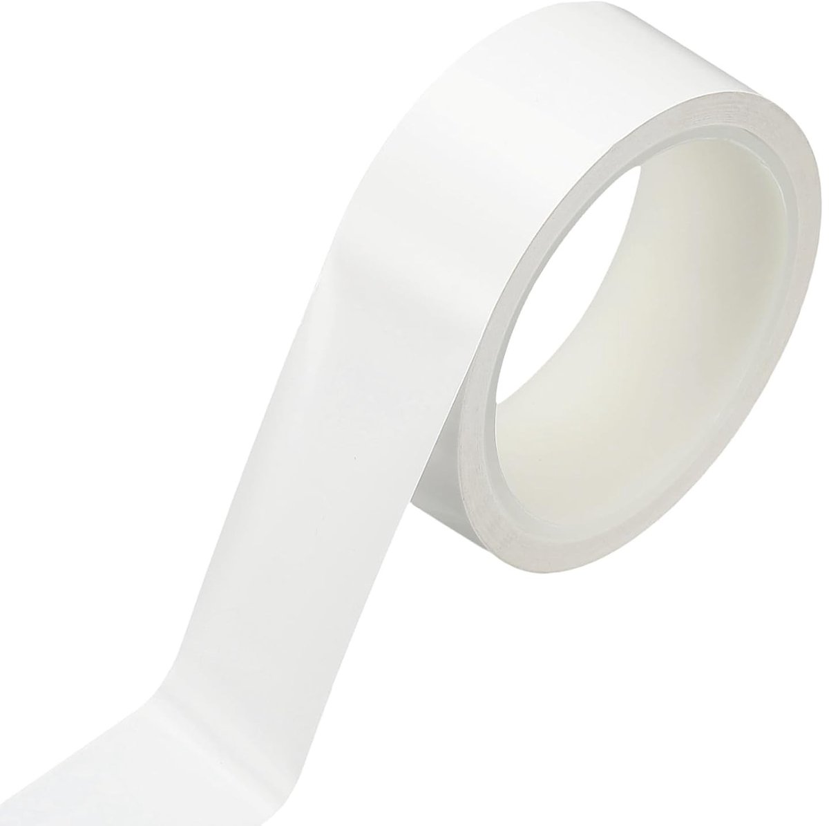 Matte Tape 1.4" x 108ft voor LED Strips, Lichtblokkering Stickers en Elektronica, Witte Plakband voor Creatieve Projecten