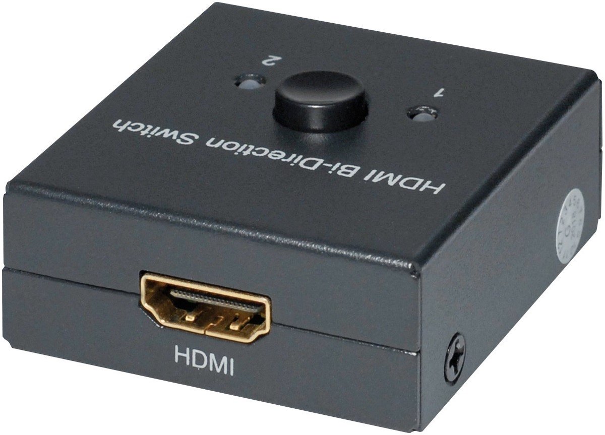 Maxtrack CS 32 L HDMI-switch Bidirectioneel bruikbaar 3840 x 2160 Pixel Zwart