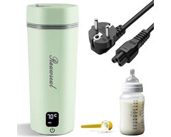 Rauwseul Kleine Reiskoker 350ml, 300W, 45-100°C Instelbaar, Groen - ShopVlot