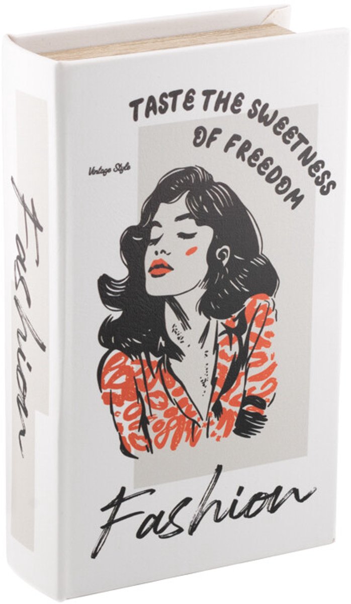 Opbergboek koffietafel fashion 21x13cm