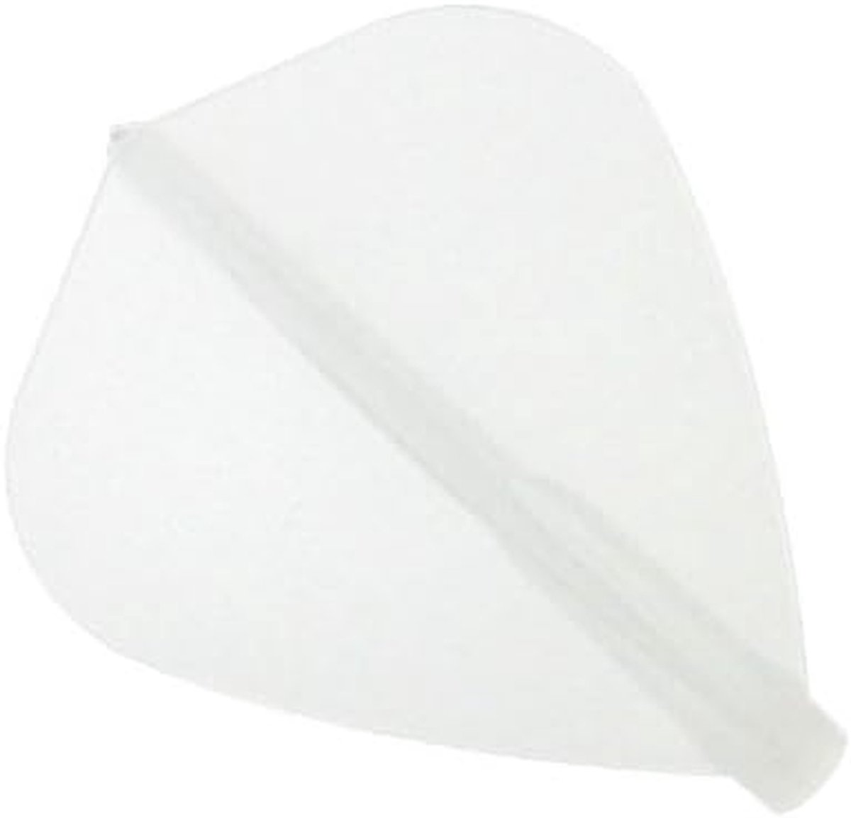Dart Flights - Vlieg Vorm - Precisie Werpen - Push-in Systeem - 6 Stuks - Natuurlijk