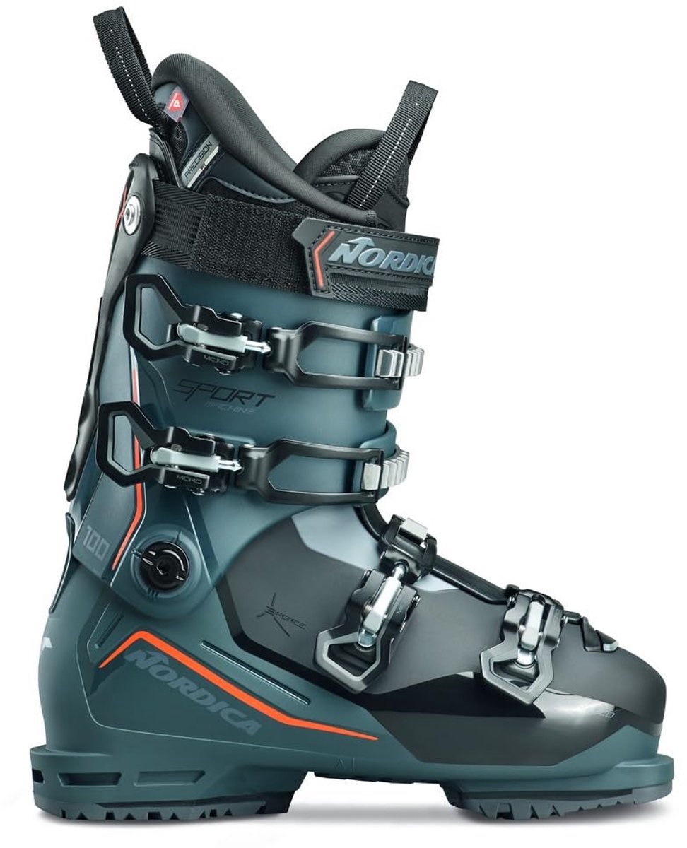 NORDICA Sportmachine 3 100 (GW) - Skischoenen - 26.5 - Groen/Zwart/Rood