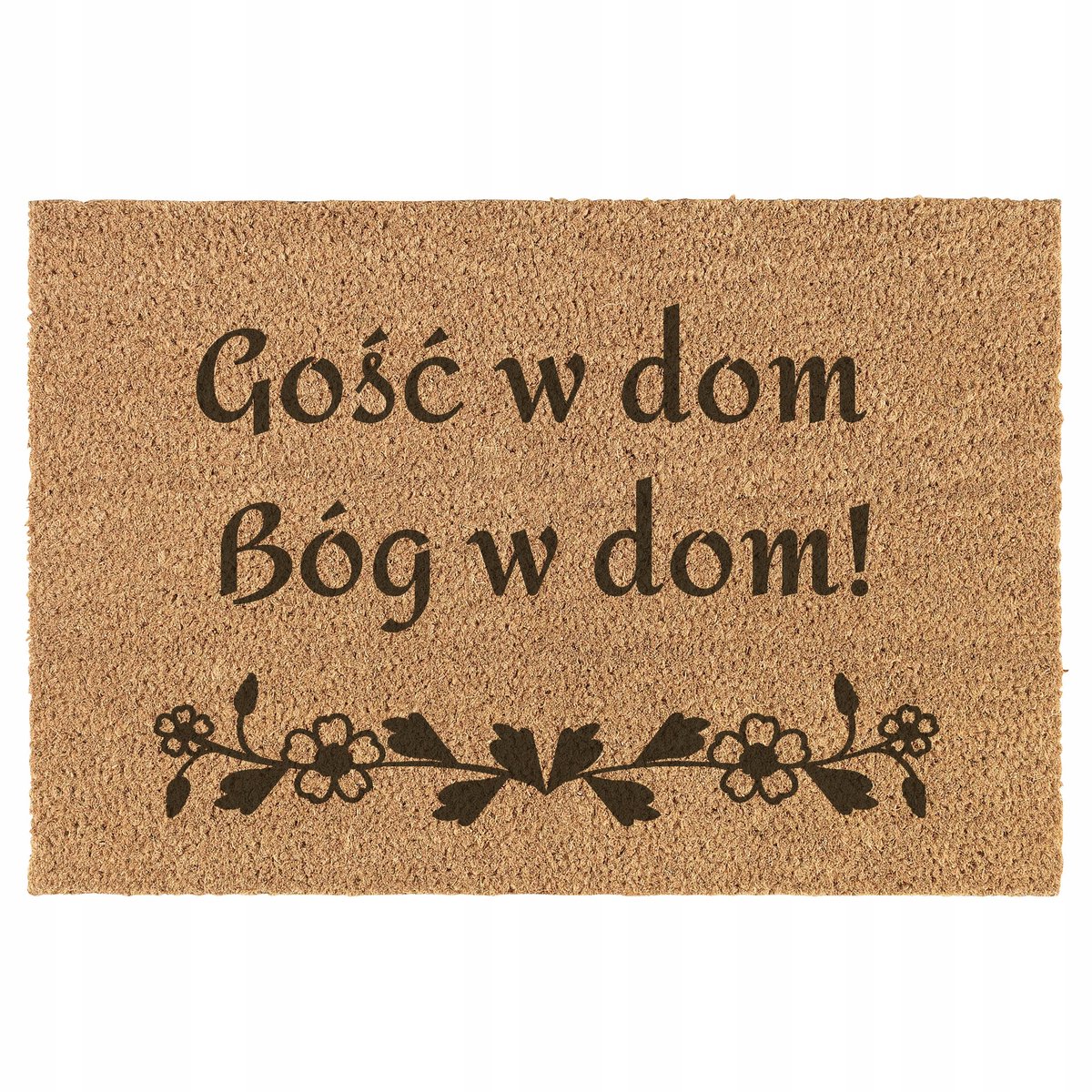 Kokosvezel Deurmat - Antislip & Duurzaam - 60x40 cm