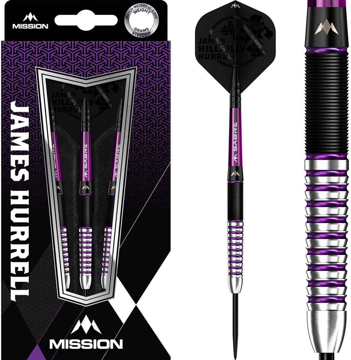 Mission James Hurrell 90% - Dartpijlen