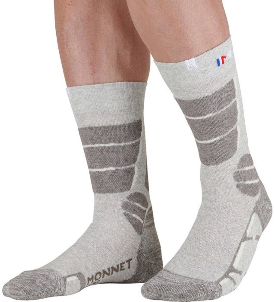 Monnet Trek Lin Hoge wandelsokken – 39-40 Beige