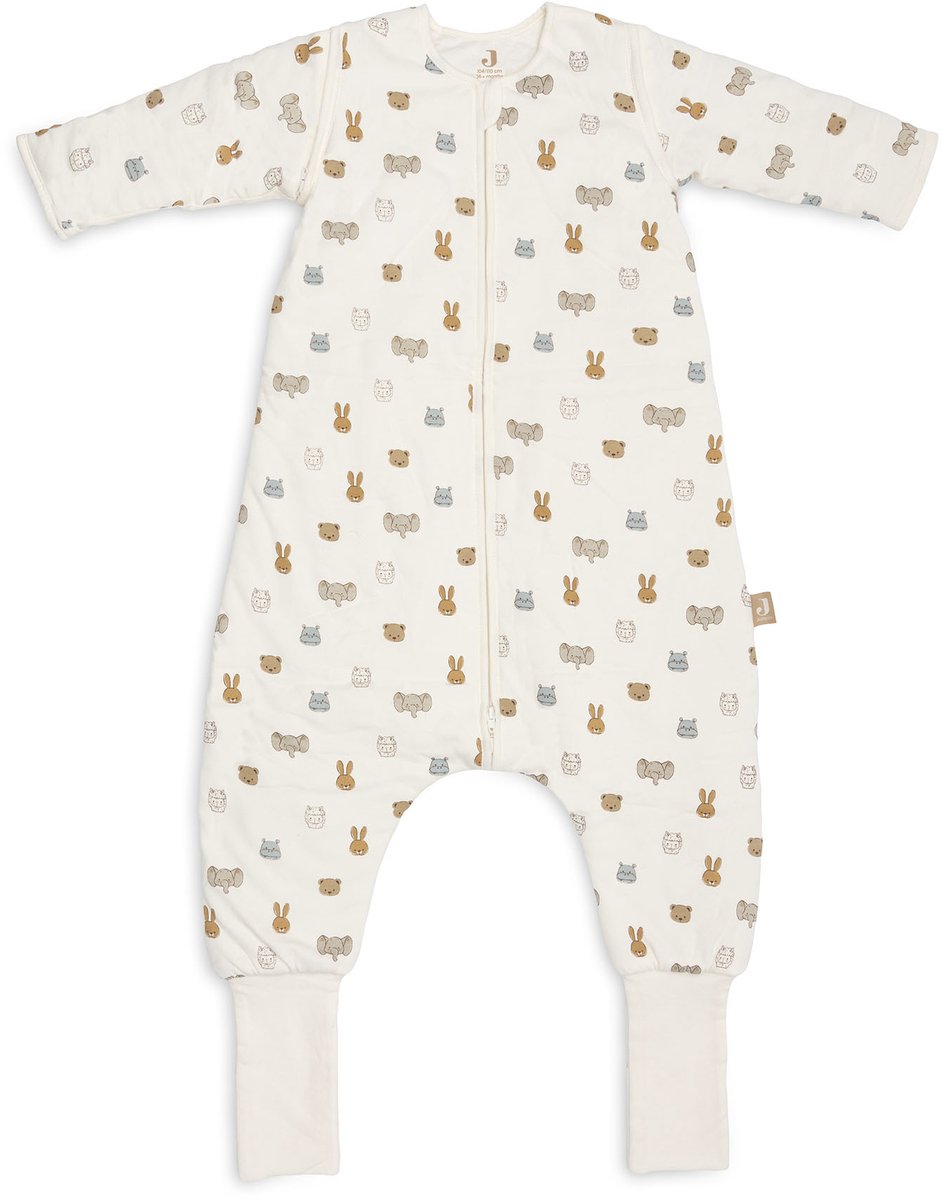 Jollein Schlafsack mit füßen und abnehmbaren Ärmeln 104/110cm Jollies - Sand