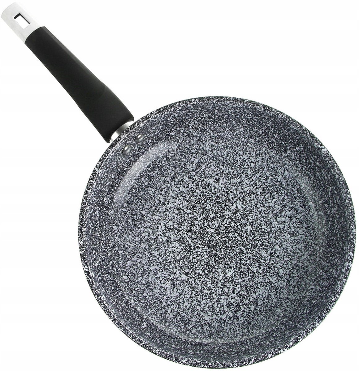 Zilner Granieten Koekenpan met Deksel - 22cm - Geschikt voor Inductie