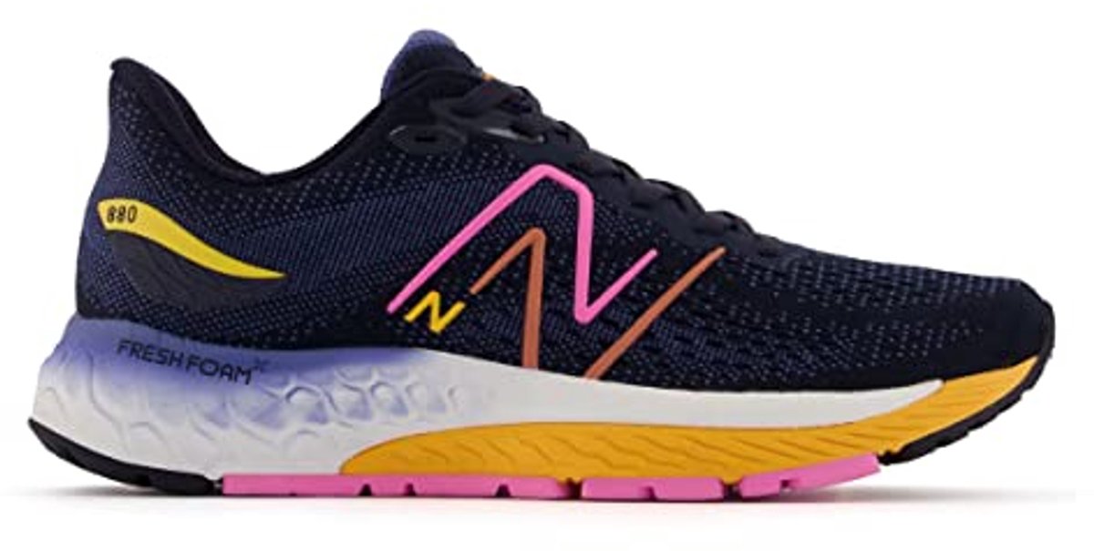 New Balance 880 V12 Hardloopschoenen Dames 42.5 Eclipse / Vivid Apricot