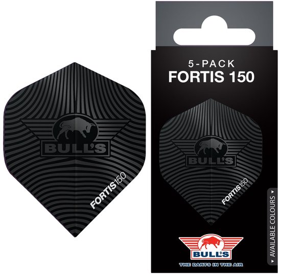 Bull's Flights Fortis 150 nr.2 Purple 5 Pack van Bull's — afbeelding 4