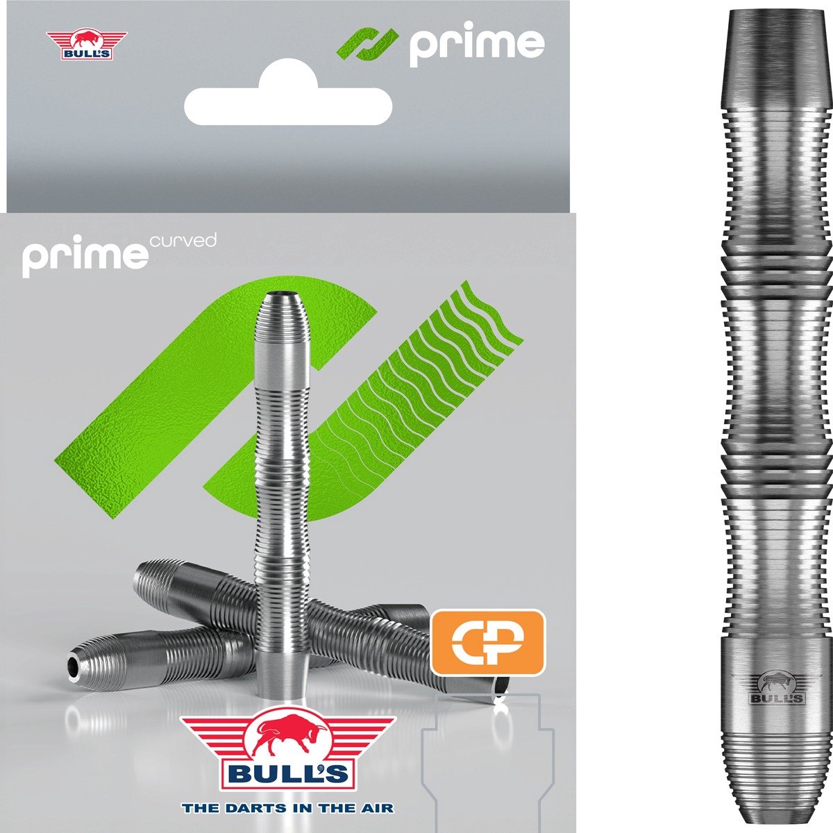 Bull's Prime Curved Convertible Point 90% Barrels Only - Dartpijlen