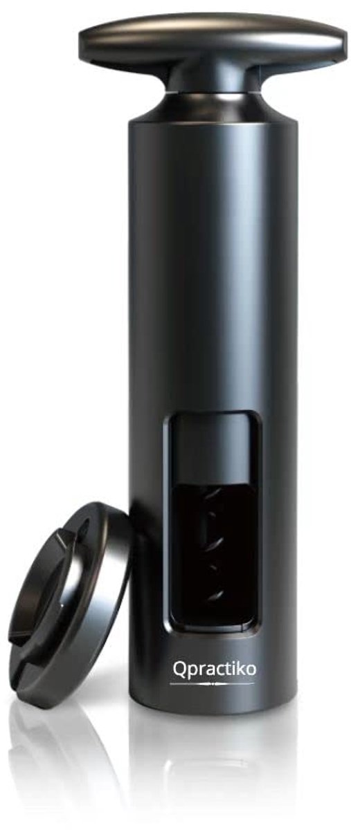 Qpractiko Kurkentrekker 2-in-1 Zwart ABS - ShopVlot