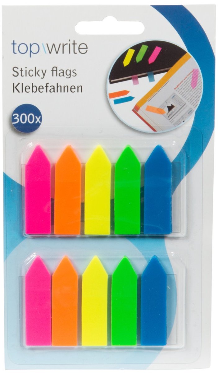 Plakvlaggen 300dlg 4.5x1.1cm