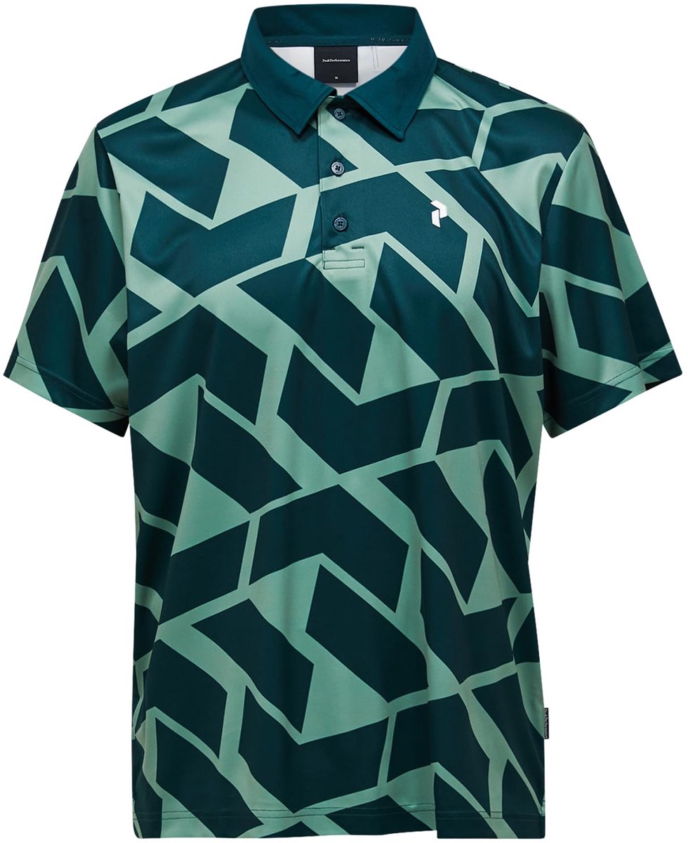 Peak Performance Graphic - Herenpolo - P-flow - L