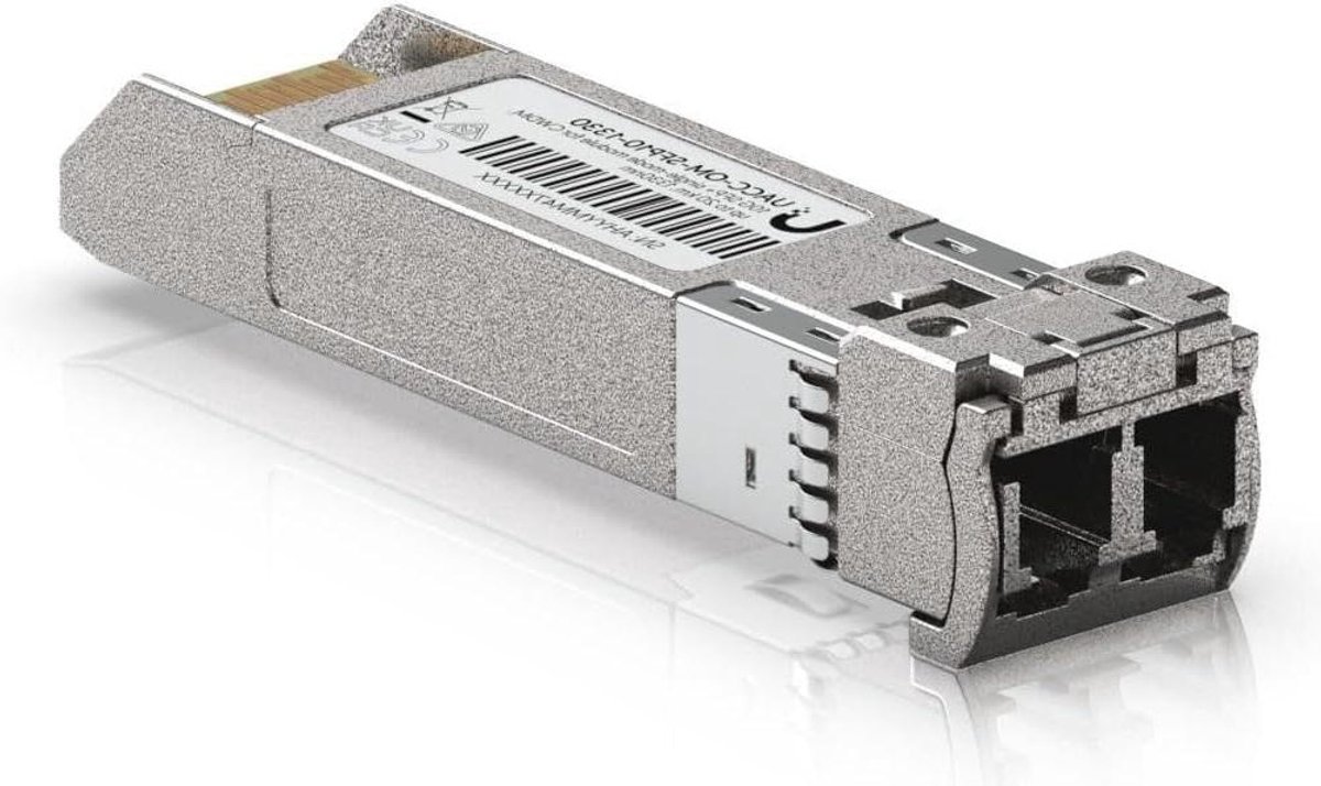 SFP+ Zendontvanger - Glasvezel Module - Netwerk Uitbreiding - CWDM Technologie - 20 km - Groen/Grijs