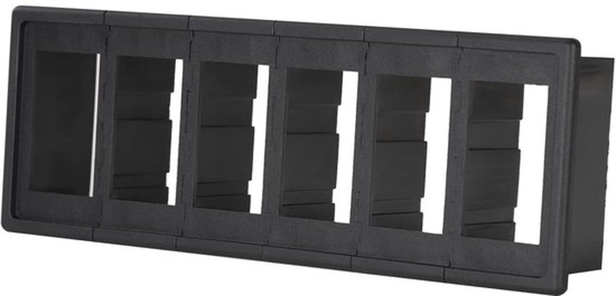Slot Rocker Switch Paneel - Off-Road Voertuigen - Voor auto en boten - Geschikt voor 6 schakelaars - Robuuste schakelaars - Geschikt voor...
