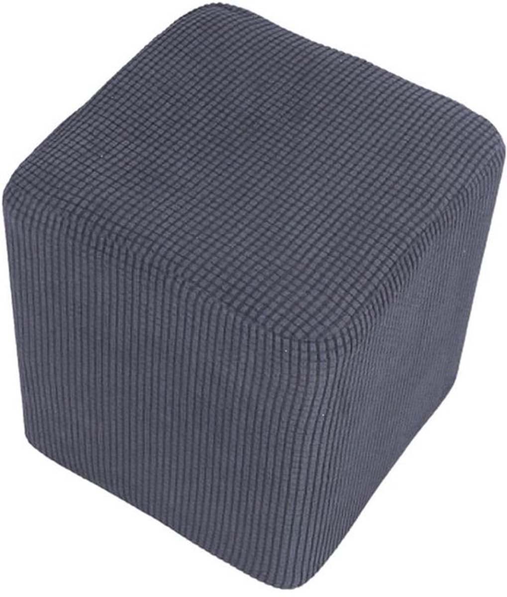 Zitkussenhoes Antislip - Krukhoes - Bescherming tegen Vlekken - Stretchmateriaal - Voor Zitdiameter 30-34 cm - Ademend en Zacht - Stoelhoes