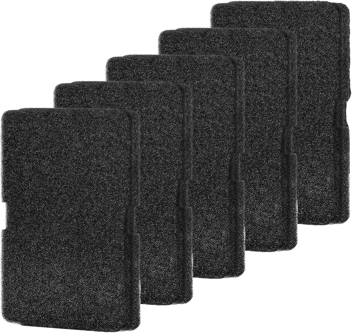 Droogfilters voor wasdrogers - 5 stuks 240 x 155 x 10 mm - Reserveonderdelen en accessoires voor warmtepompdrogers, sponsfilters en efficiëntieverbetering