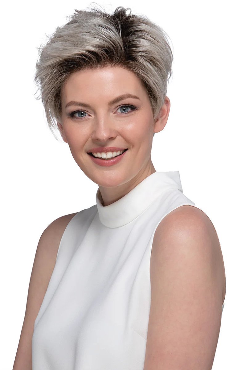 Estetica Designs Petite Easton Synthetisch Haarwerk - Monofilament Top, 30 cm, R8/12