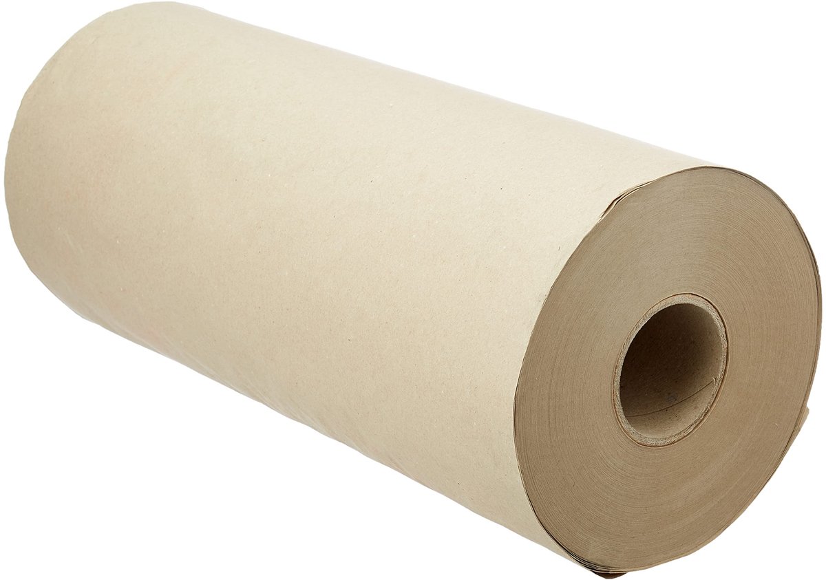 SnelShoppen - Ruw papier op rol 100 g/m² - 50 cm hoog x 200 m lang - Perfect voor knutselen, schilderen, cadeauverpakkingen, tuinprojecten, decoratie,