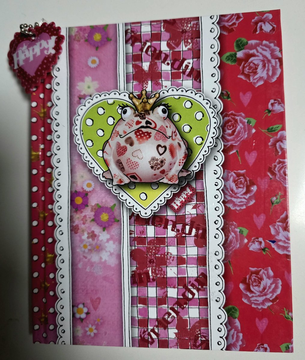 Paperworks vriendinnenboekje - Happy Frog - vriendin - felgekleurd vrolijk vriendenboekje - vriendenboek kikker
