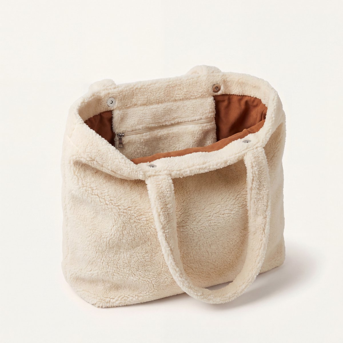 Funnies Luiertas Teddy Mom Bag Shopper - Off White thumbnail 6