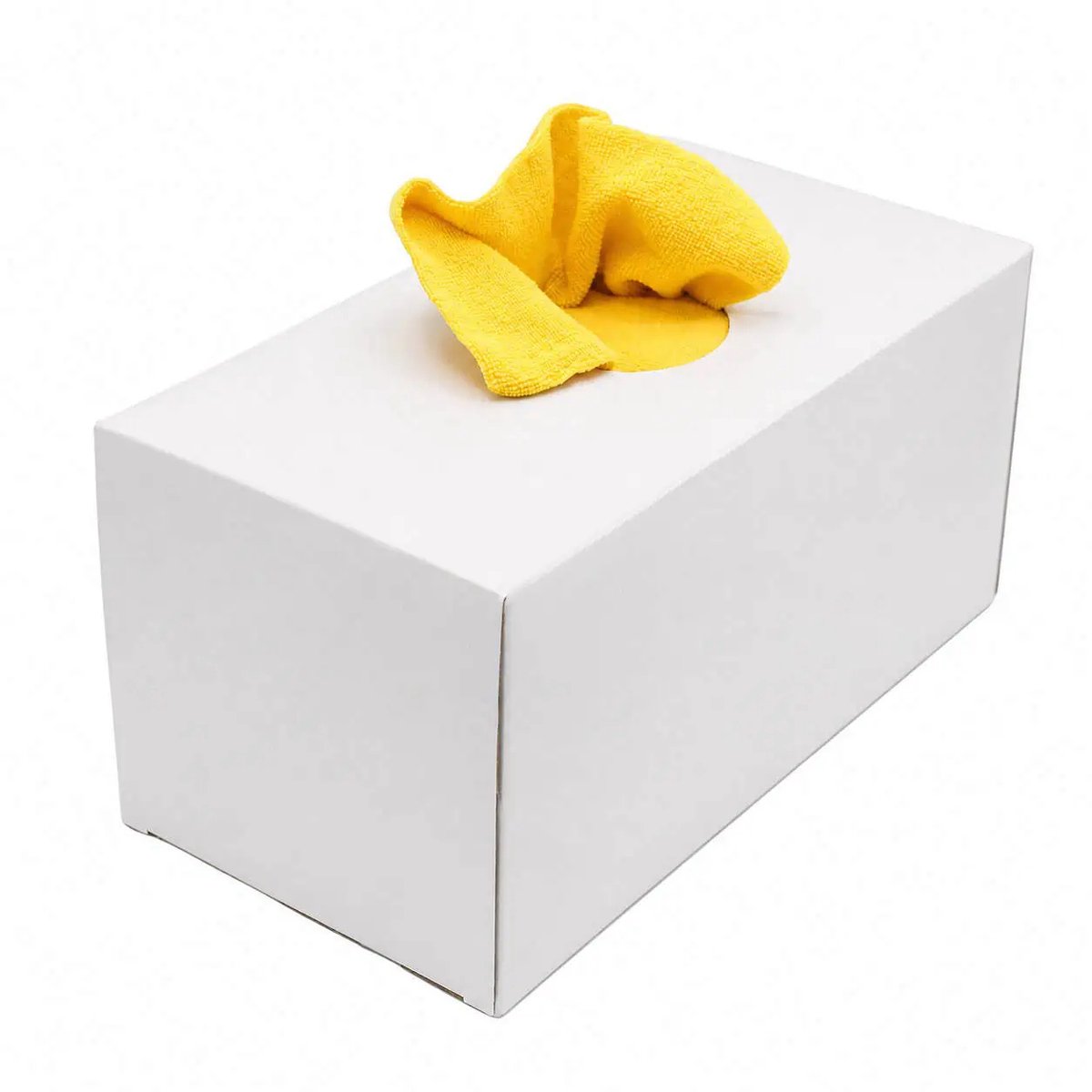 Hartley DISPENSER DOOS 50 X MICROVEZELDOEKEN GEEL 38 X 38 CM ( Coating-Interieur )