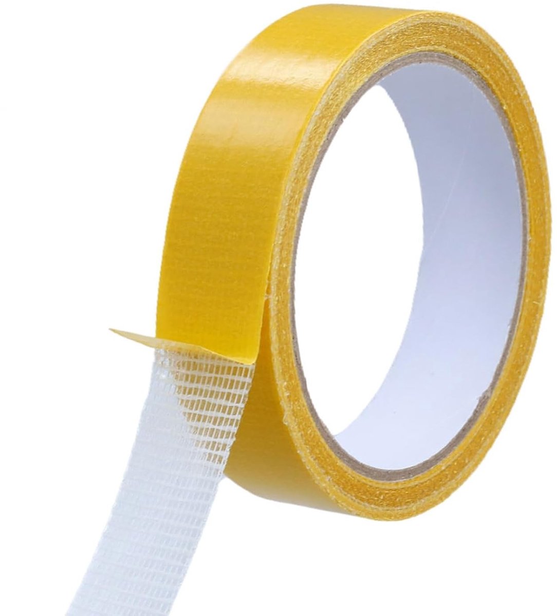 Dubbelzijdige tape 2.5cm x 10m - Heavy duty - Transparant - Ideaal voor stoffen en tapijten - ShopVlot