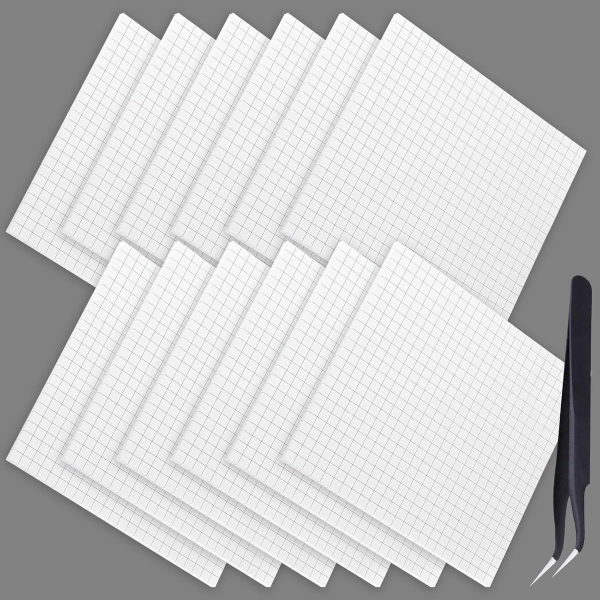 Dubbelzijdig Foam Tape - Zelfklevende Pads - Hobby Projecten - 3D Effect Creëren - 4800 Stuks - Wit