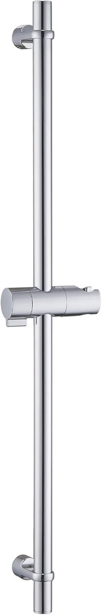SnelShoppen - Douche Rail 70 cm RVS SUS304 met 360° Draaibare Handdouche Houder - Hoogte Verstelbaar Wandmontage - Duurzaam en Corrosiebestendig