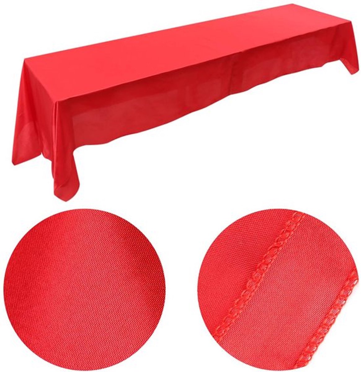 Tafelkleed Vlekbestendig 145x320 cm - Rechthoekig - Polyester - Afwasbaar - Elegant - Geschikt voor Feesten/Bruiloften - Tafelbedekking