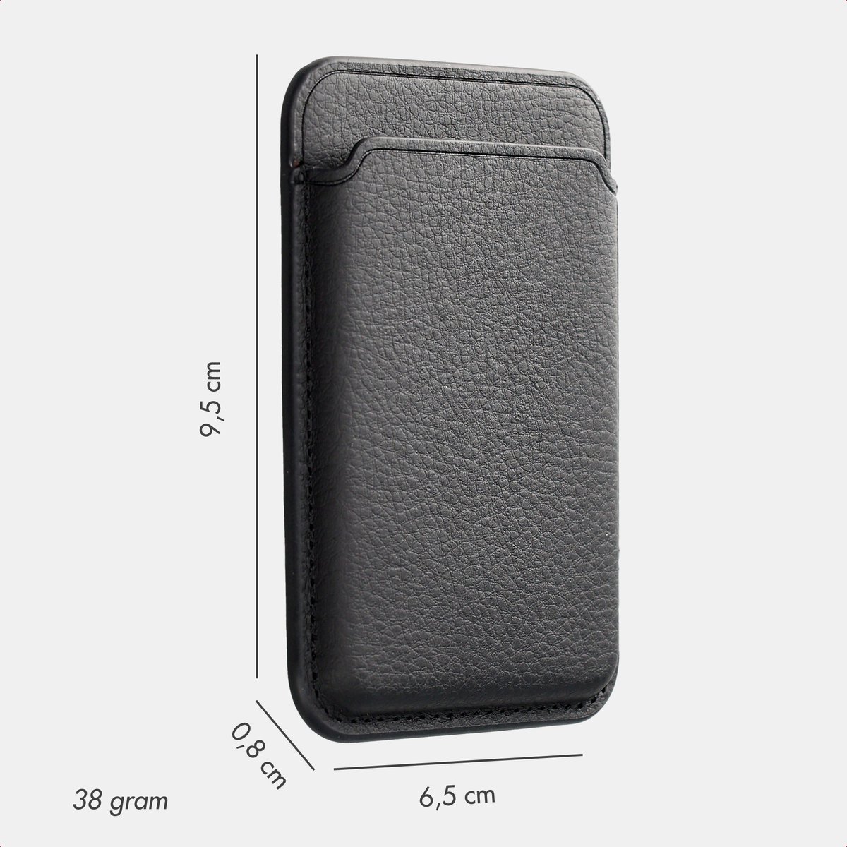 imoshion Pashouder geschikt voor MagSafe - Wallet Kaarthouder - Zwart — cadeau in Gadgets - foto 6