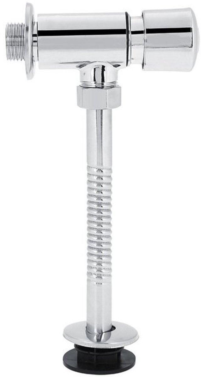 Spoelkraan 100% nieuw - Zinklegering - Verchromen - Voorwandspoelkraan - Urinoir - Bevestigingsgat DN15/20MM - Urinoirkraan