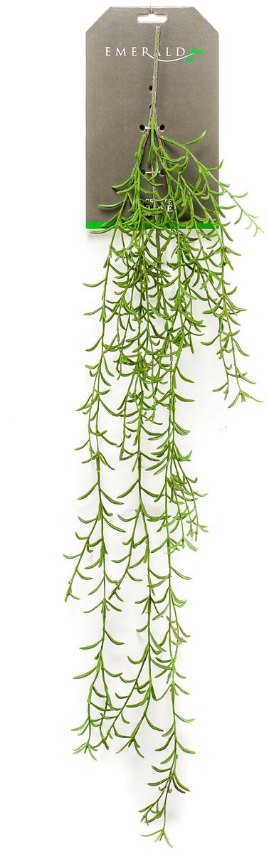 Emerald Kunst Klimplant Hoya 90cm - Kunstplant voor binnen Groen