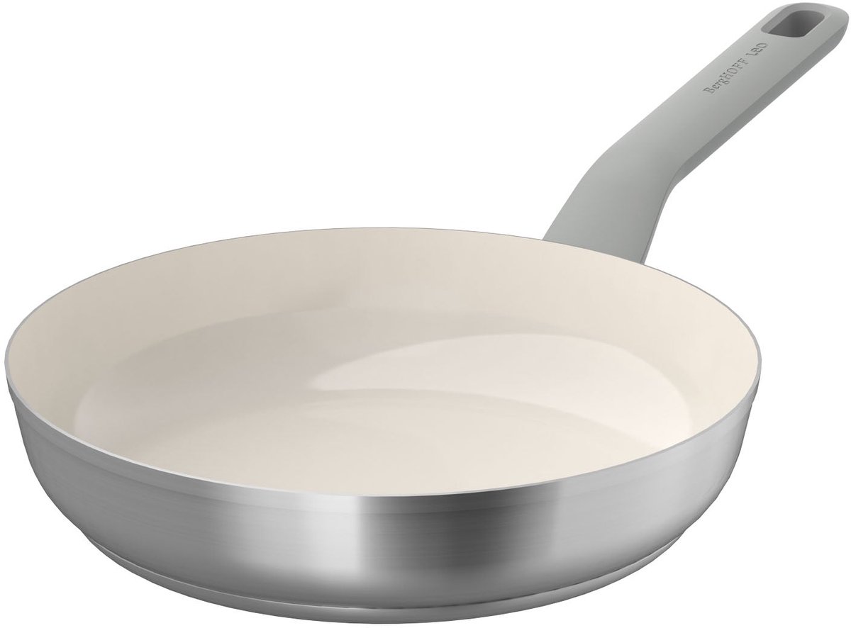 LEO Braadpan RVS antikleef Balance Moonmist - Ø 24cm - Metaal - PFAS-vrij