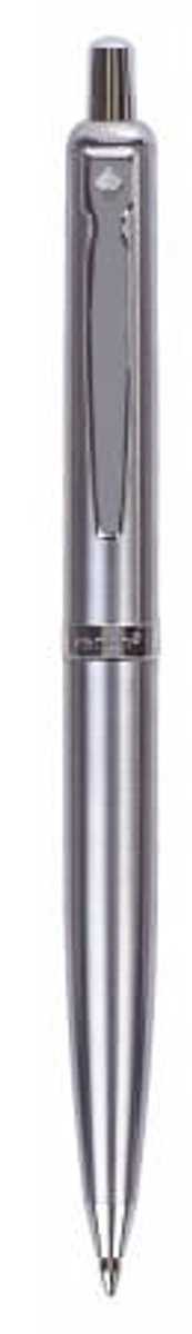 Zenith 60 Automatische Pen - Zilver met Blauwe Inkt
