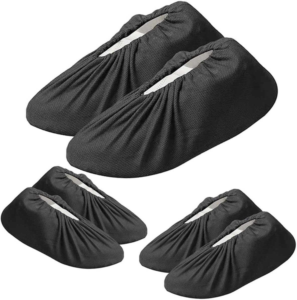 3 paar schoenovertrekken (Black, EU36-42) - ShopVlot