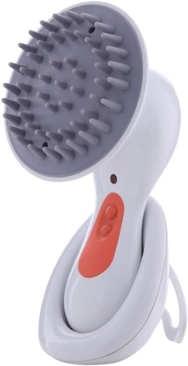 Hoofdhuid Massager - Elektrische Stimulator - Stress Verlichten - Waterdicht Ontwerp - 19 x 19 x 19 cm - Grijs