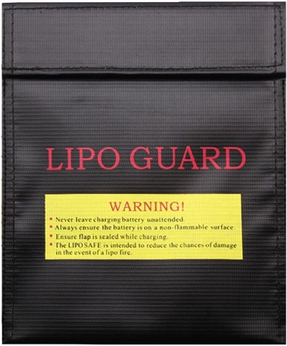Veilige en Brandwerende Tas voor LiPo Batterijen, Waterdichte Bescherming voor Waardevolle Documenten en Sieraden (230 x 300 mm)