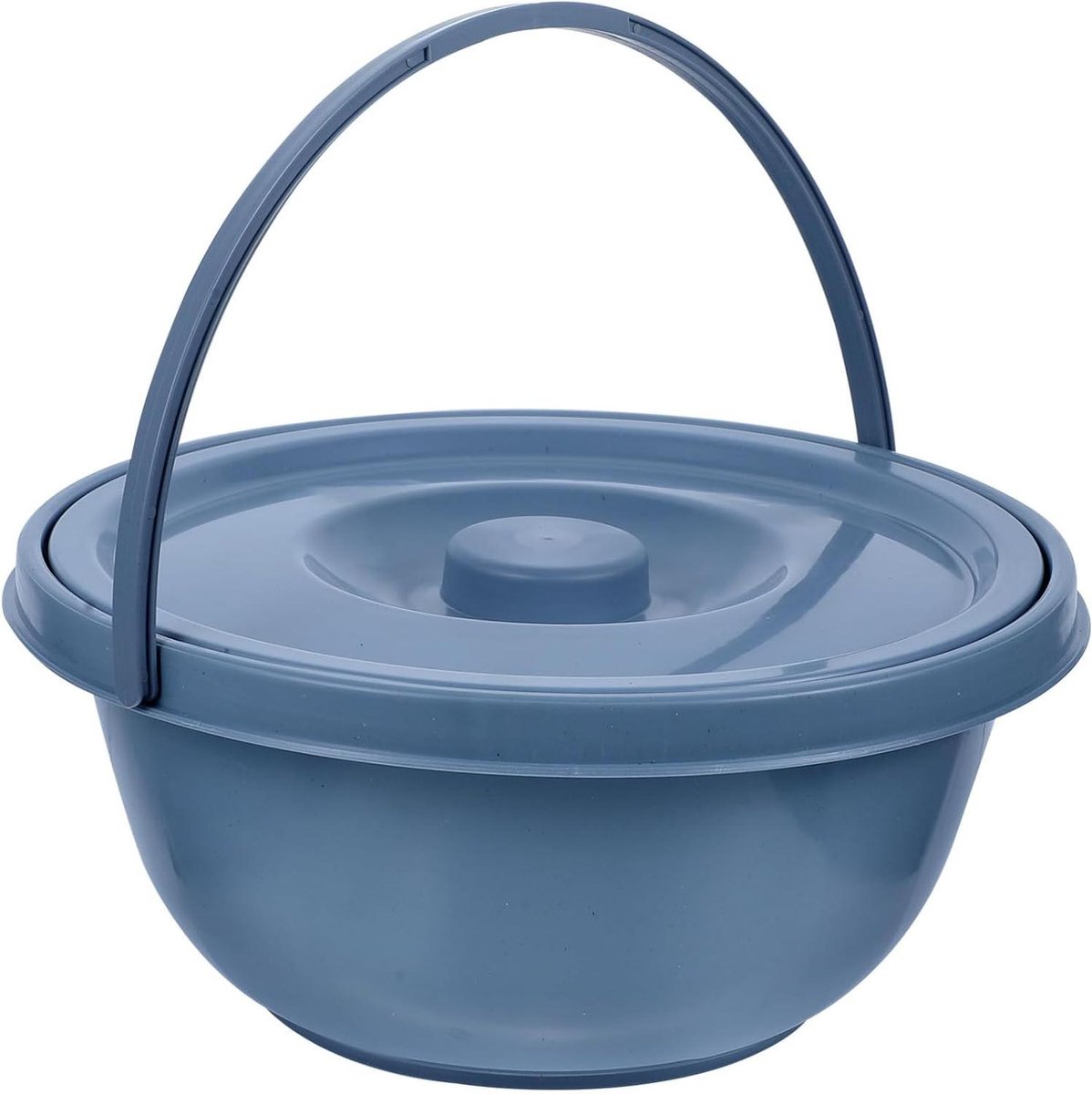 Draagbare Urinoir Pot - Reis Urinoir - Thuisgebruik - Met Deksel - 28 x 28 x 13 cm - Grijs