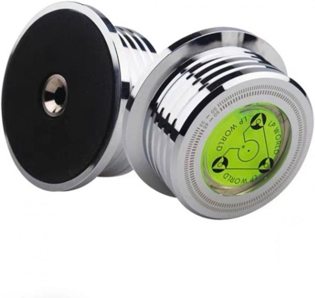 Disc Stabilizer voor LP's - Gewicht Stabilizer Clamp voor Platenspelers, Phonografen en Stereo Jukeboxes - Verbeter Geluidskwaliteit en Stabiliteit