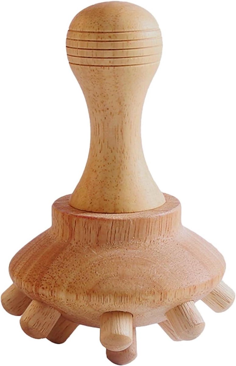 Houten Massageapparaat - Lichaamsvormer - Spierontspanning Lichaam - Ergonomisch Ontwerp - 197 x 187 cm - Natuurlijk Hout