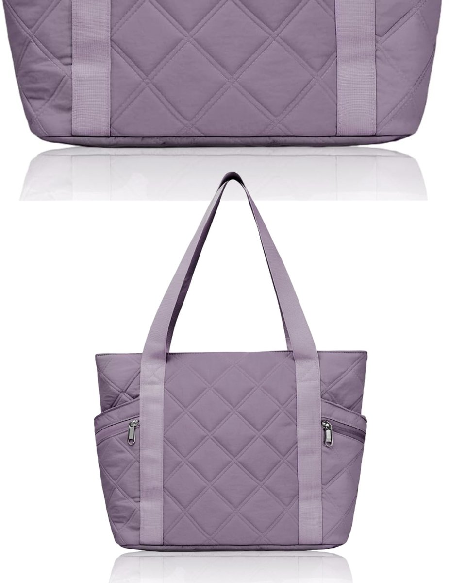 CRLYN® Puffer Tote Tas - Werktas Dames - Lunch en Werk Scheiden