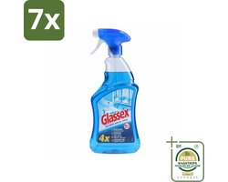 7 x Glassex Glas & Multi Schoonmaakspray 750 ml - Grootverpakking - Schoonmaken - Reinigen - Glas Reinigen - Spiegel Reinigen - Ruiten Reinigen