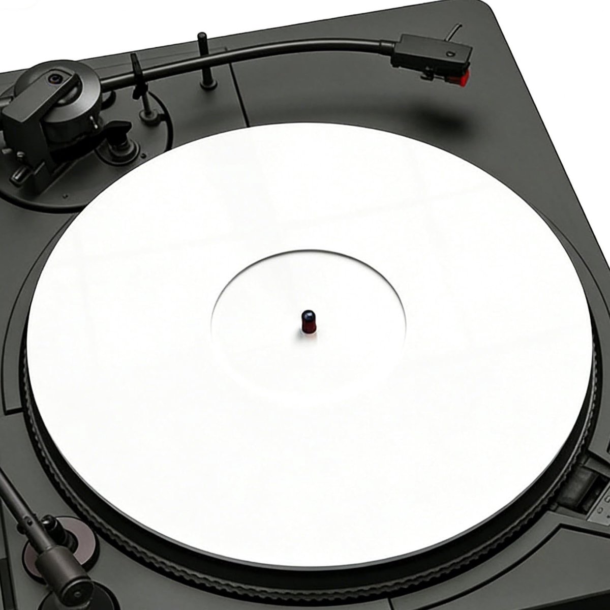 Elzusha - Acryl Slipmat voor Turntables met Verbeterde Geluidskwaliteit