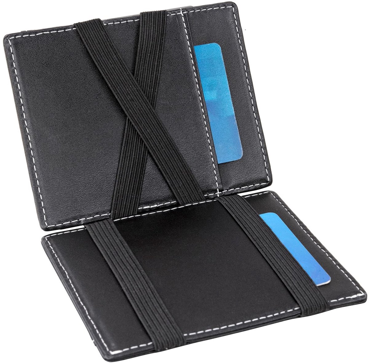 Elzusha - Magic Wallet met RFID Bescherming en Coin Compartment