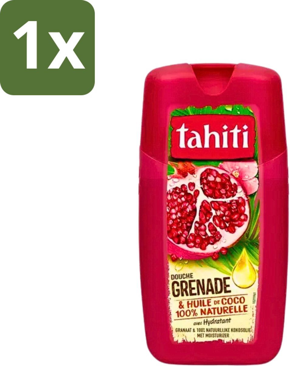 Tahiti - Douchegel - Granaatappel & Kokosolie - Hydraterend - 250 ml - 1 stuk
