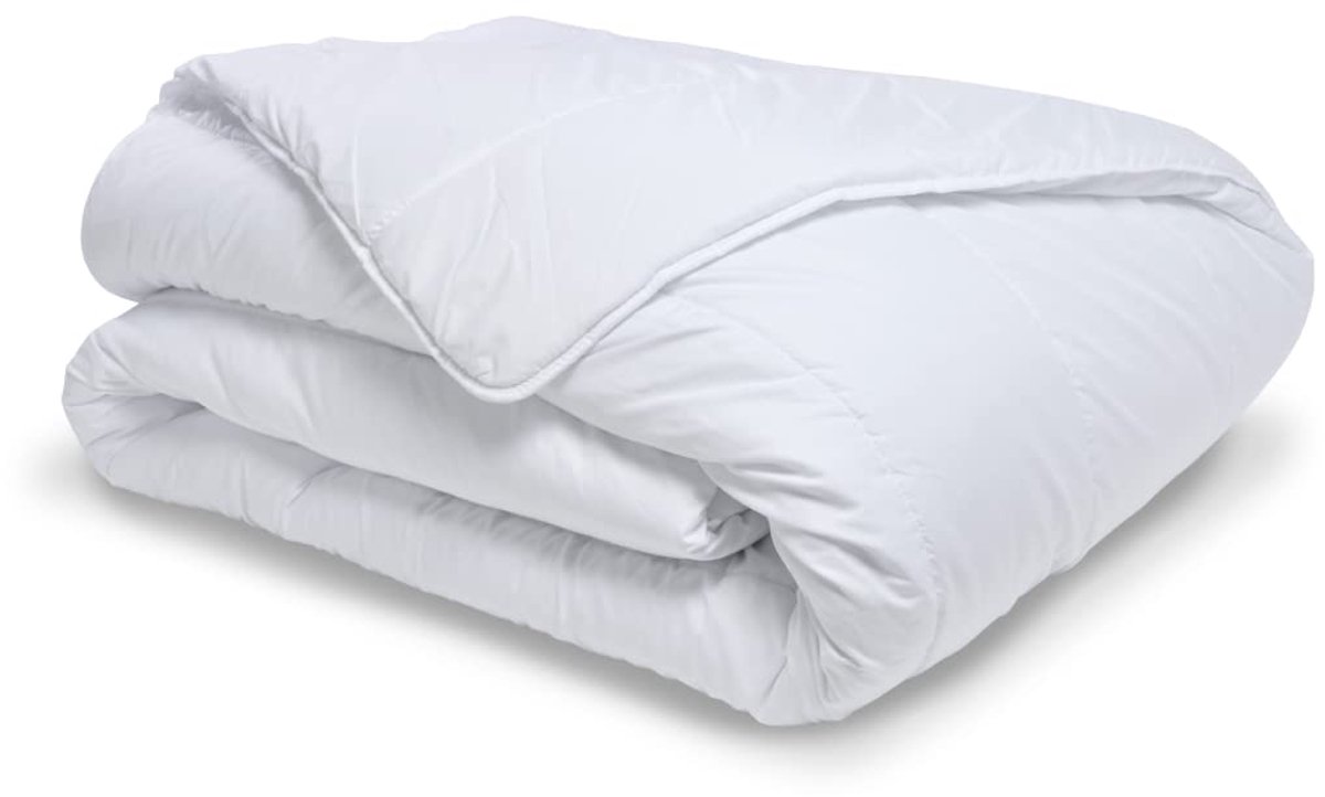 Bleu Câlin Winterdekbed voor eenpersoonsbed, zeer warm, super opblaasbaar, microvezel, 140 x 200 cm - ShopVlot