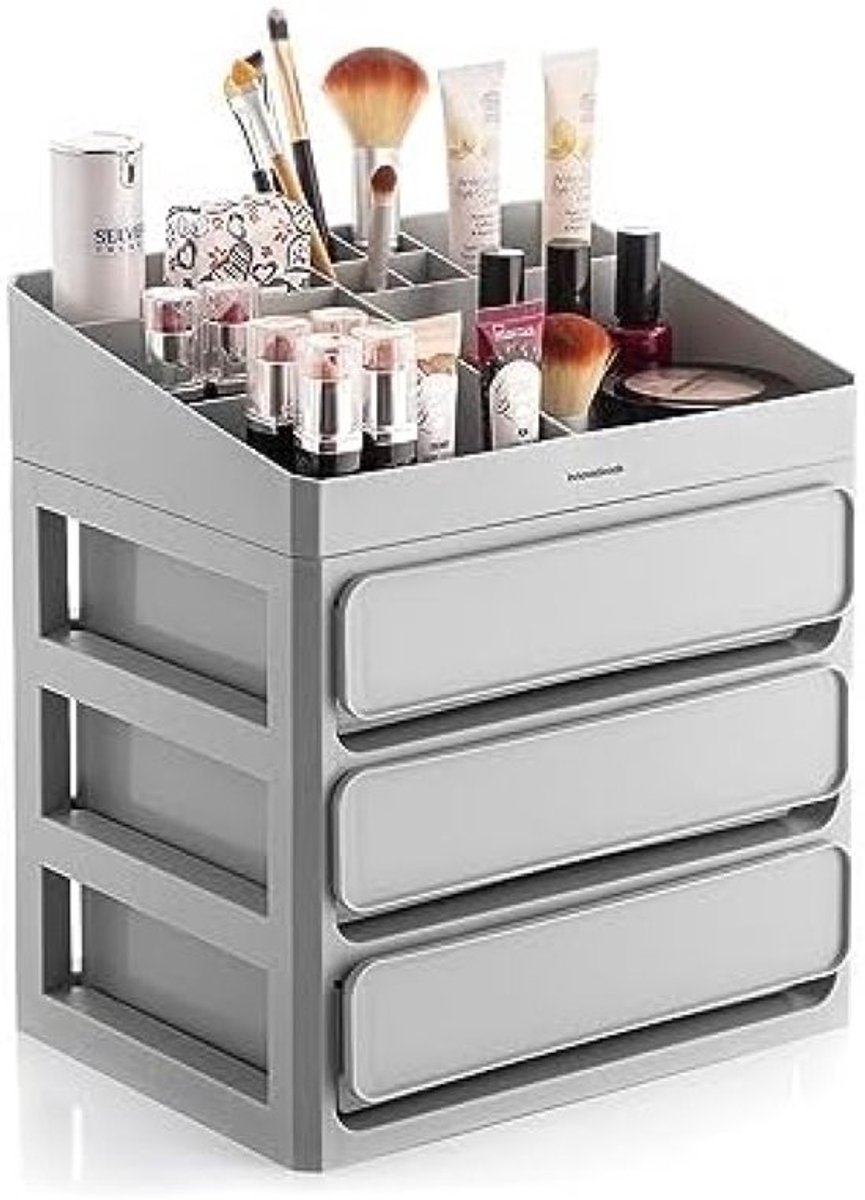 Praktische Make-up Organizer met Lades en Opbergvakken