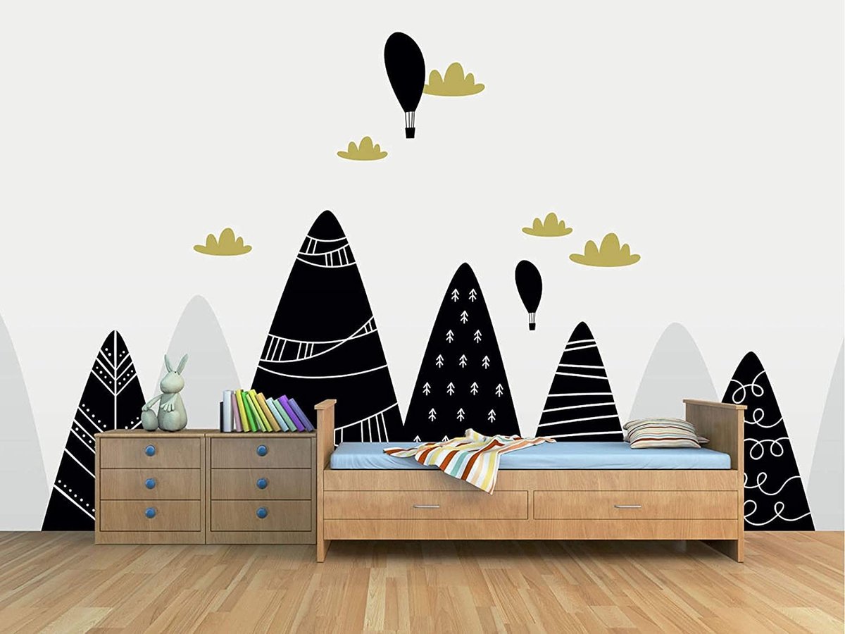 Solidchoice - Kinderbehang Bergen voor Wanddecoratie