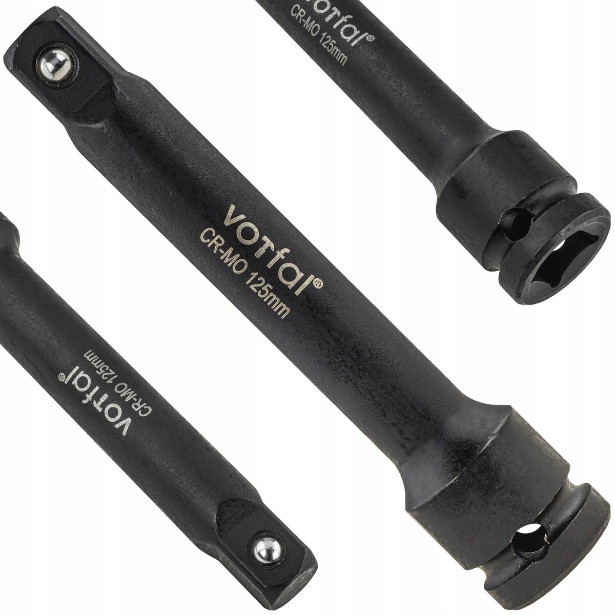 Slagverlengstuk 1/2" 125 mm CrMo Staal
